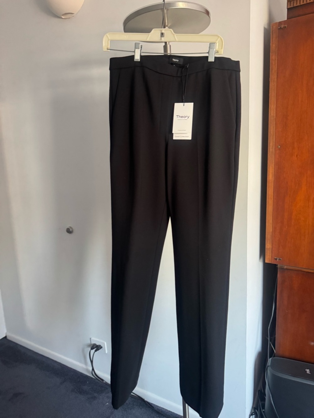 Theory Black Women's Tailored Trousers